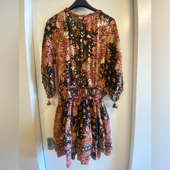 POUPETTE ST. BARTH - MINI DRESS ARIEL - BLACK PINK RIVIERA - Picture 6 of 12